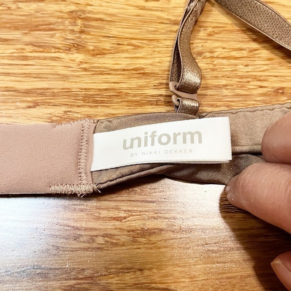 NWT! Uniform by Nikki Dekker True & Co Contour Demi Bra in Latte. Size 32C - Picture 7 of 9